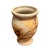 Vintage Nemadji Pottery Swirl Vase, Marbled Earth Tone Ceramic, Native American Style, Usa For Sale - Image 4 of 5