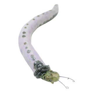 Óscar Aldonza Torres, Curved Anthropomorphic Hybrid Creature Sculpture, 2026, Ceramic For Sale