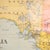 Vintage Australia Wall Map by W. & A.K. Johnston, 1950s For Sale - Image 3 of 10