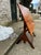 Campaign 1930s Vintage Adjustable Wood Drafting Table For Sale - Image 3 of 12