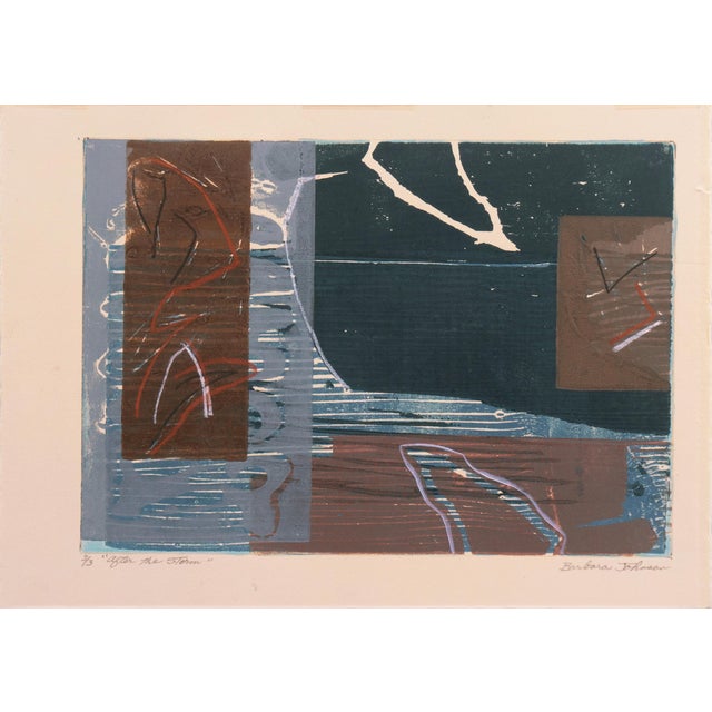 'After the Storm' by Barbara Johnson, Instituto Allende, Carmel Art Association, Nawa, La Jolla For Sale - Image 9 of 9