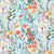 Harlequin Hide And Seek Wallpaper in Poppy/Marine/Ochre For Sale