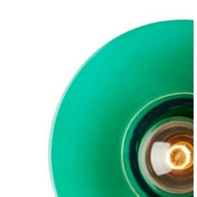 Contemporary Green Alvéole Wall Light by Radar For Sale - Image 3 of 8