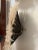 African Juju Feather Headdress, 19 In. Diameter, White and Brown For Sale - Image 4 of 6