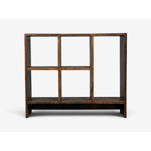 Wood Pierre Jeanneret, 5-Hole File Rack or Bookcase, Teak, Chandigarh, 1960s For Sale - Image 7 of 10