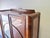 1930s Art Deco Figured Walnut Display Cabinet with Cabriole Legs, 1930s For Sale - Image 5 of 10