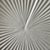 Extra-large VBC Casa Italian ceramic serving platter featuring a dramatic sculptural sunburst / radiating ribbed design in...