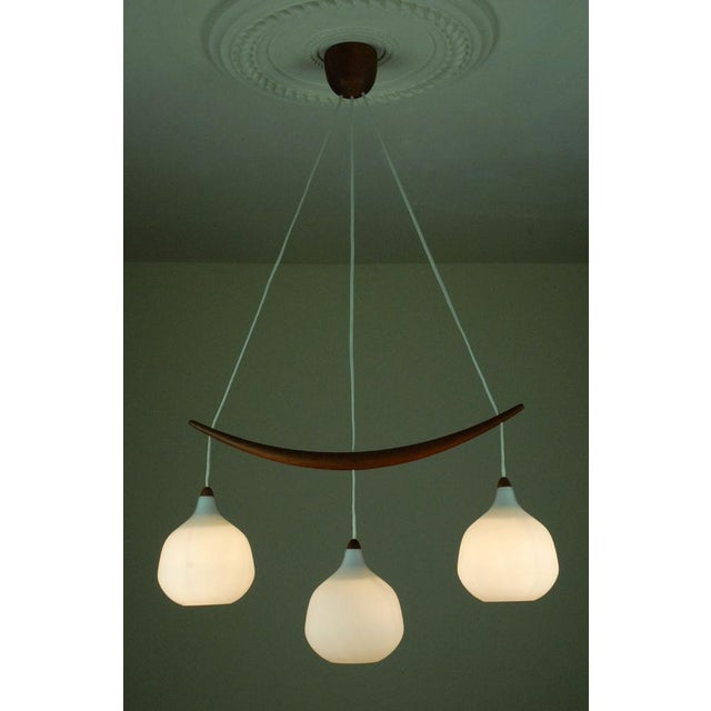 1960s Model 512 Pendant by Uno & Östen Kristiansson for Luxus, Vittsjö, Sweden, 1960s For Sale - Image 5 of 14