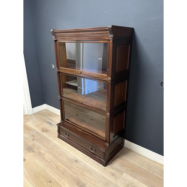 Bookcase from Globe Wernicke, 1890s, Set of 5 For Sale - Image 14 of 14