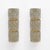 Modern Italian Brass and Murano Glass Textured Wall Sconces, Set of 2 For Sale - Image 11 of 11