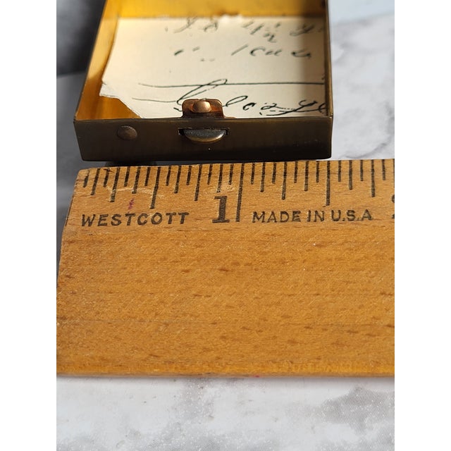 20th Century Ornate Brass Copper Trinket Box For Sale - Image 9 of 9