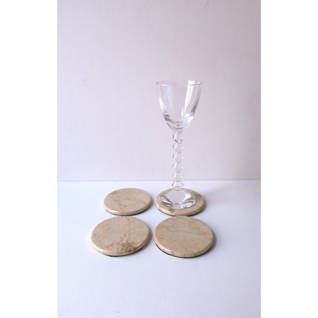 Postmodern Postmodern Marble Coasters, Circa '80s For Sale - Image 3 of 7