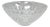 Late 20th Century Waterford Cut Crystal Lead Glass 10" Centerpiece "Gallagher" Bowl For Sale