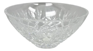 Late 20th Century Waterford Cut Crystal Lead Glass 10" Centerpiece "Gallagher" Bowl