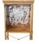 Early 20th Century 1 of 2 Directoire Style Gilt Metal & Eglomise Mirrored Glass Vintrine For Sale - Image 5 of 5