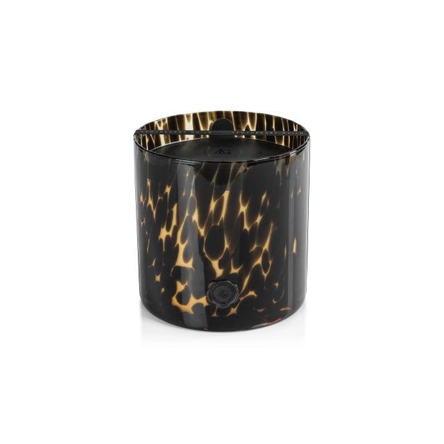 Transitional AG Opal Glass 5 -Wick Candle Jar - Cedar Leaf & Hinoki Cypress For Sale - Image 3 of 3