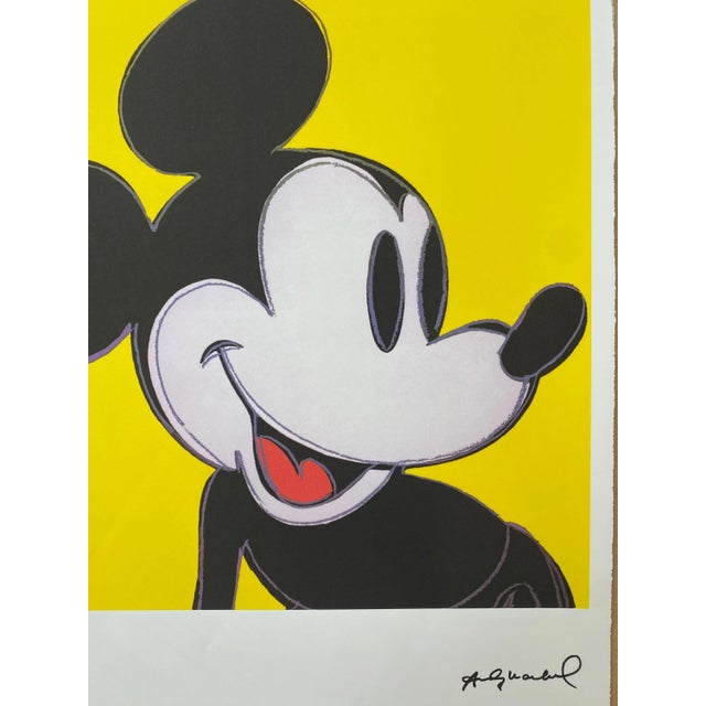 1980s After Andy Warhol, Mickey, 1980s, Lithograph For Sale - Image 5 of 9