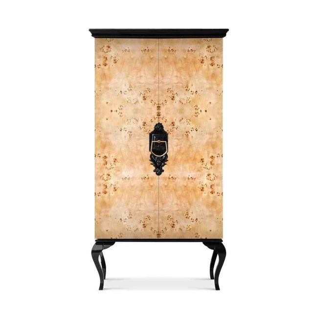 Cabinet in lacquered wood Measures: Height 82.68 in. (210 cm) Width 43.31 in. (110 cm) Depth 19.3 in. (49 cm) 246 kg...