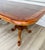 English Georgian Revival Burl Veneer Coffee Table With Double Pedestal Base For Sale - Image 14 of 18