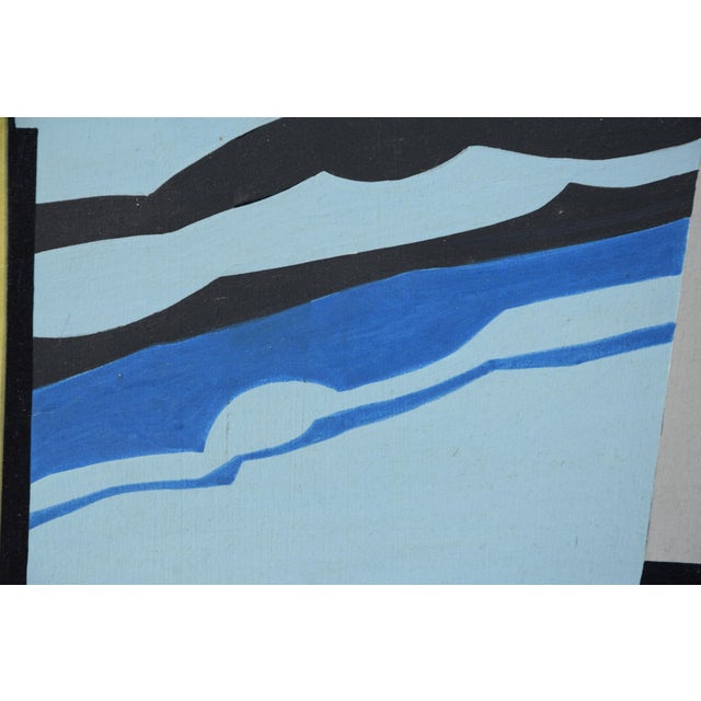 Otto Mindhoff, Experimental Station (1978), 1978, Acrylic on Hardboard For Sale - Image 10 of 13