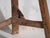 Wood Antique Handmade Stool, 1900 For Sale - Image 7 of 8