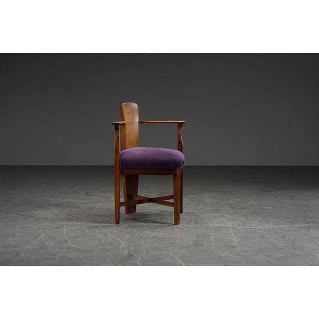 Antique Corner Chair by Van den Bosch For Sale - Image 13 of 15