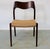 1960s Rosewood Dining Chairs with New Paper Cord Seats from J.L. Møllers, 1960s, Set of 8 For Sale - Image 5 of 15
