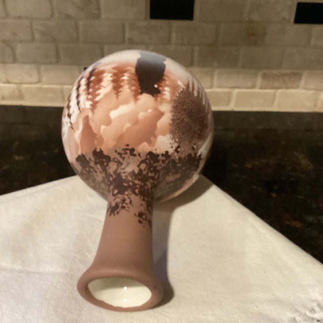 1980s Native American Pottery Vase For Sale - Image 5 of 5