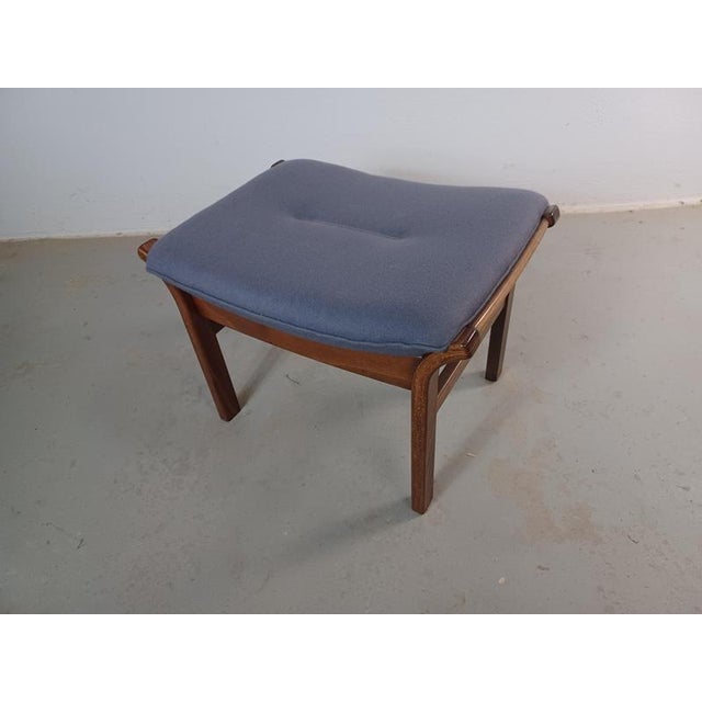 1970s Refinished Danish Footstool, 1970s For Sale - Image 5 of 10