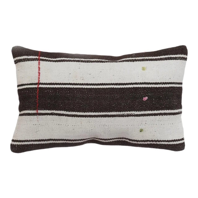 Striped Kilim Pillow Cover For Sale