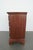 Traditional Vintage American Drew Traditional Mahogany 4-Drawer Nightstand For Sale - Image 3 of 12