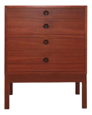 Teak Chest of Drawers by Borge Mogensen for Karl Andersson and Son, 1950s