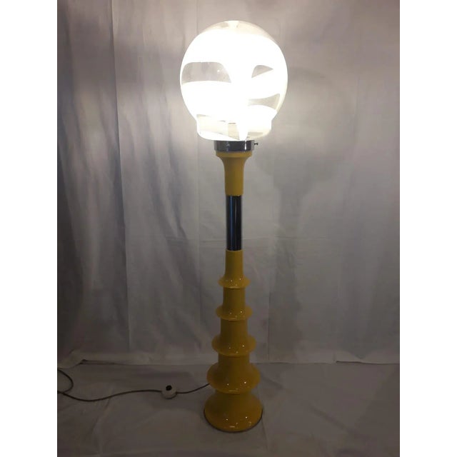 Vintage Floor Lamp from Mazzega, 1970s, in Very Good conditions. Designed 1970 to 1979 I have official proof of...