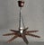 Vintage Spanish Colonial Starburst Ceiling Lamp, 1940s For Sale - Image 4 of 10