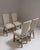 Set of Four 1950s Beige French Provençal Dining Chairs For Sale - Image 9 of 15