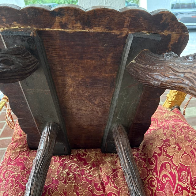 19th Century Black Forest Bavarian Hall Chair For Sale - Image 10 of 10