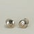 1960s Mid Century Silver Plate and Mother of Pearl Salt and Pepper Shaker With Tray For Sale - Image 5 of 8