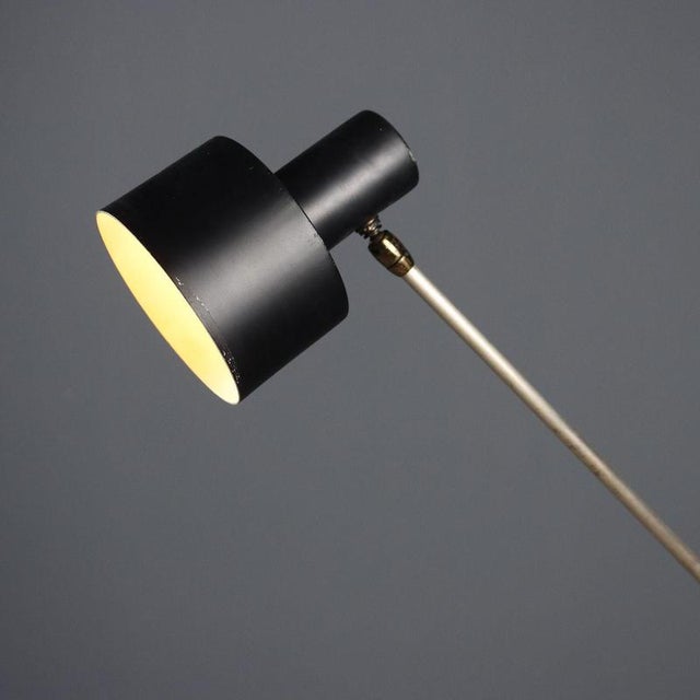 Vintage Floor Lamp in Aluminium and Marble, 1960s For Sale - Image 3 of 8