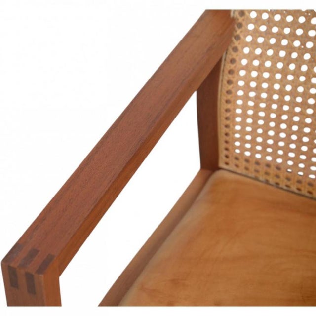 King Armchairs by Rud Thygsen, 1980s, Set of 6 For Sale - Image 9 of 18
