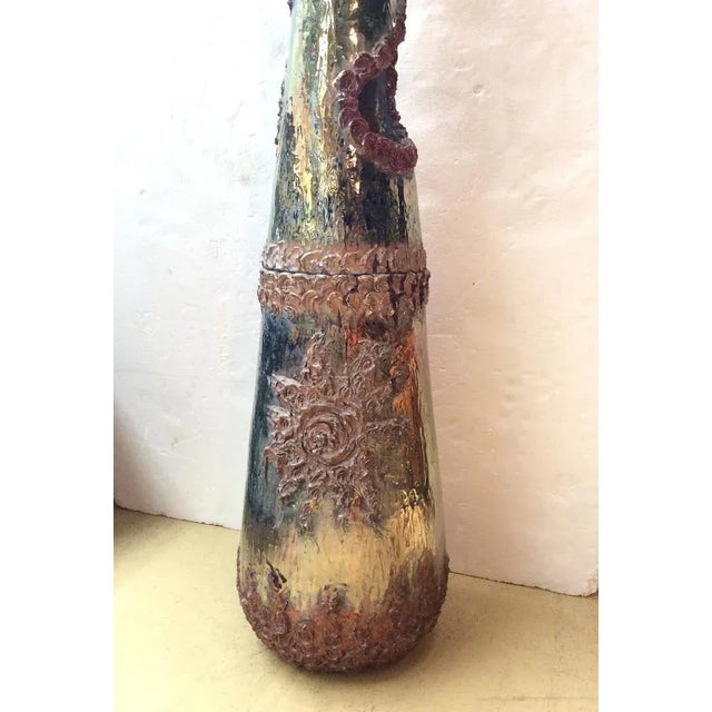 Ceramic Vase by V. Mazzotti for Albissola, 1950s For Sale - Image 10 of 12