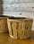 Pair of Vintage Tortoiseshell Bamboo Cache Pots or Planters For Sale In Naples, FL - Image 6 of 11