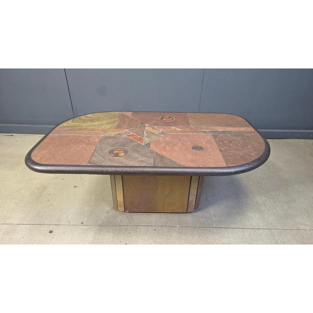 Coffee Table in the style of Paul Kingma, 1980s For Sale - Image 12 of 14