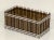 A fine vintage Italian rectangular garden trough or box planter - also known as a "fioriera" - featuring a Modernist...