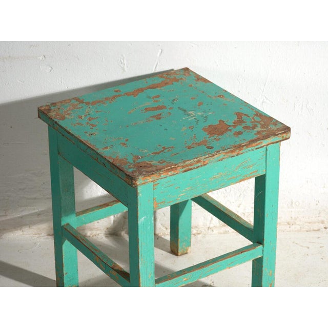 Wood Bedside Tables in Pine Wood, Central Europe, 1940, Set of 2 For Sale - Image 7 of 12