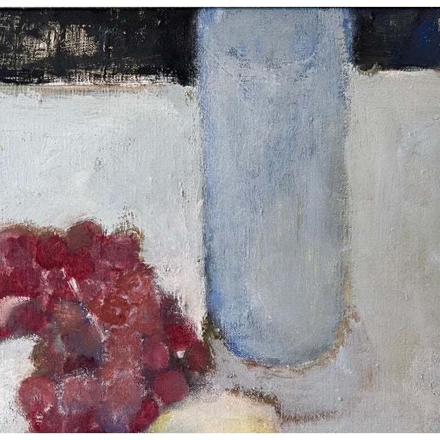 Betsy Podlach, Fruit Still Life Oil Painting Betsy Podlach American Post Feminist Modernist Art For Sale - Image 4 of 11