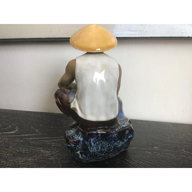 1970s Chinese Men Ceramic Figurine For Sale In Las Vegas - Image 6 of 8