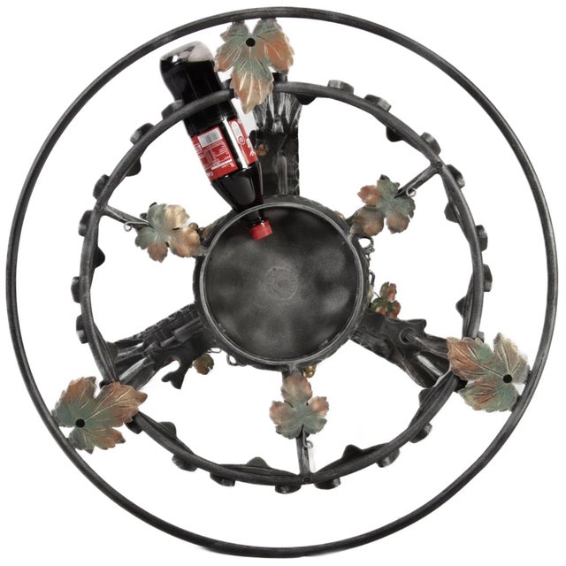 Baroque Wine Table in Wrought Iron, 1980 For Sale - Image 3 of 17