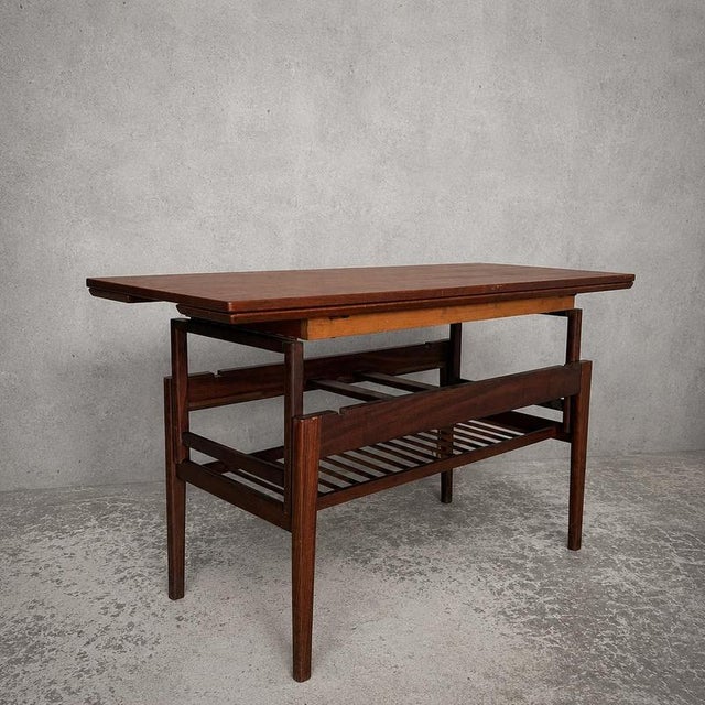 Mid-Century Modern Danish Metamorphic Elevator Coffee Table For Sale - Image 13 of 13