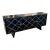 Italian MCM Design Black and Gold Sideboard For Sale