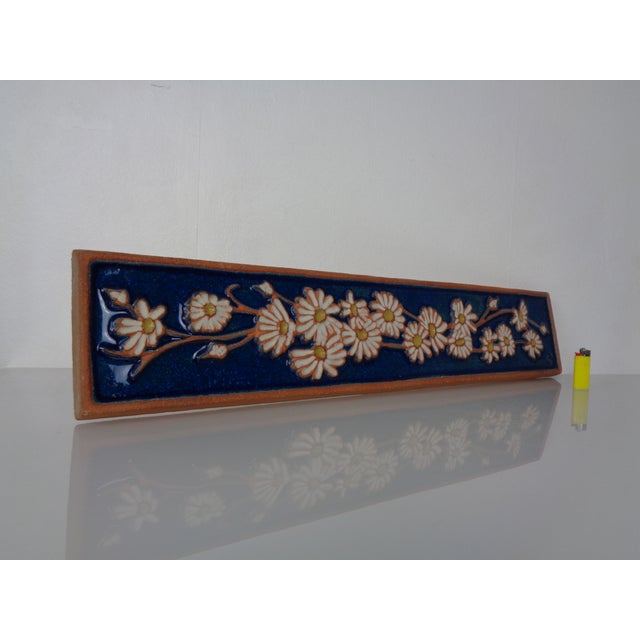 Ceramic Glazed Studio Ceramic Stoneware Mural 3555 by Svend Åage Jensen for Søholm Stentoj, Denmark, 1960s For Sale - Image 7 of 18